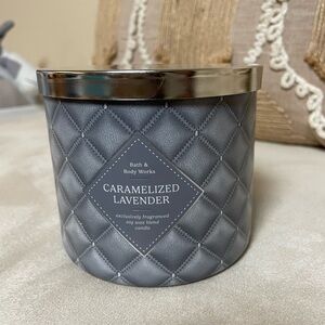 Caramelized Lavender Bath and Body Works 3 Wick Candle